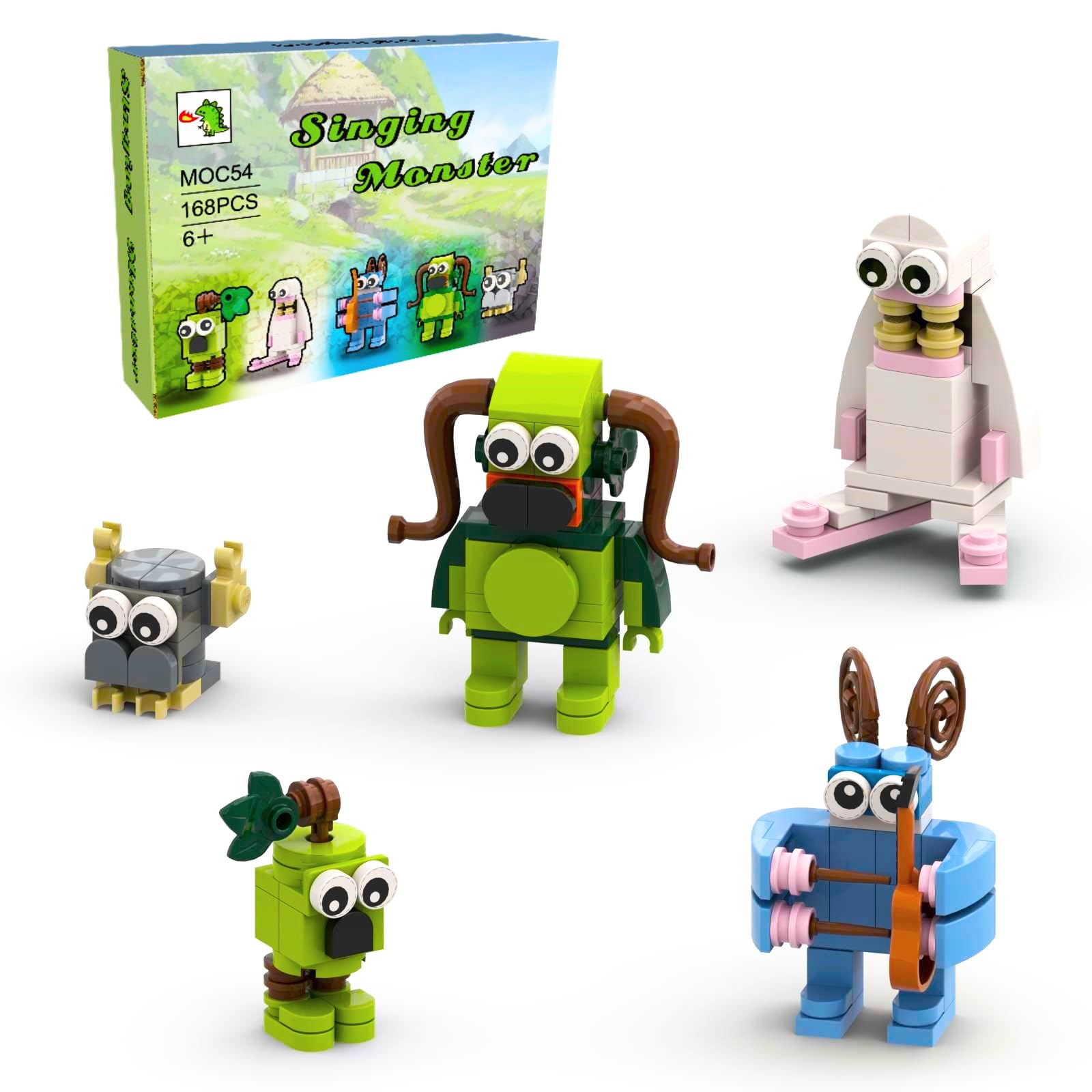 Amazon.com: Longshop My Singing Monster Building Blocks 2012